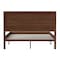 Flash Furniture Brown Full Wooden Platform Bed with Headboard MG09003FB-F-BRN-GG - alternate 5
